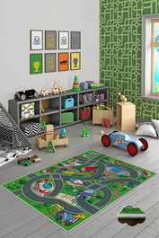 Conceptum Alfombra de Pasillo Multicolor 100 x 150 cm